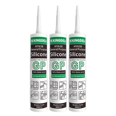 MSDS Acetic Cure Silicone Sealant White GP For Marble