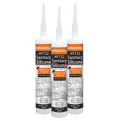 Sanitary Clear Paintable Caulk Paintable Silicone Sealant Transparent