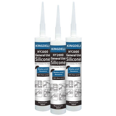 Quick Dry Construction Glue General Use Neutral Silicone Sealant