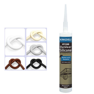 High Strength Non Toxic Silicone Sealant , Neutral Flexible Silicone Adhesive For Window