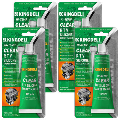 Gasket RTV Sealant Clear Colored Exterior Caulk Glue For Bonding