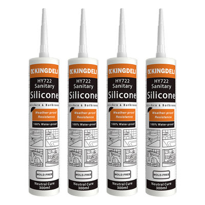 Window GP Waterproof Silicone Sealant Anti Mould For Bathroom Kitchen